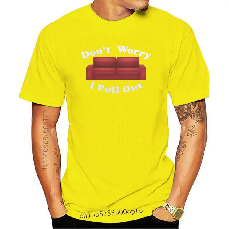 

Camiseta negra para adultos Don't Worry I Pull Out de New