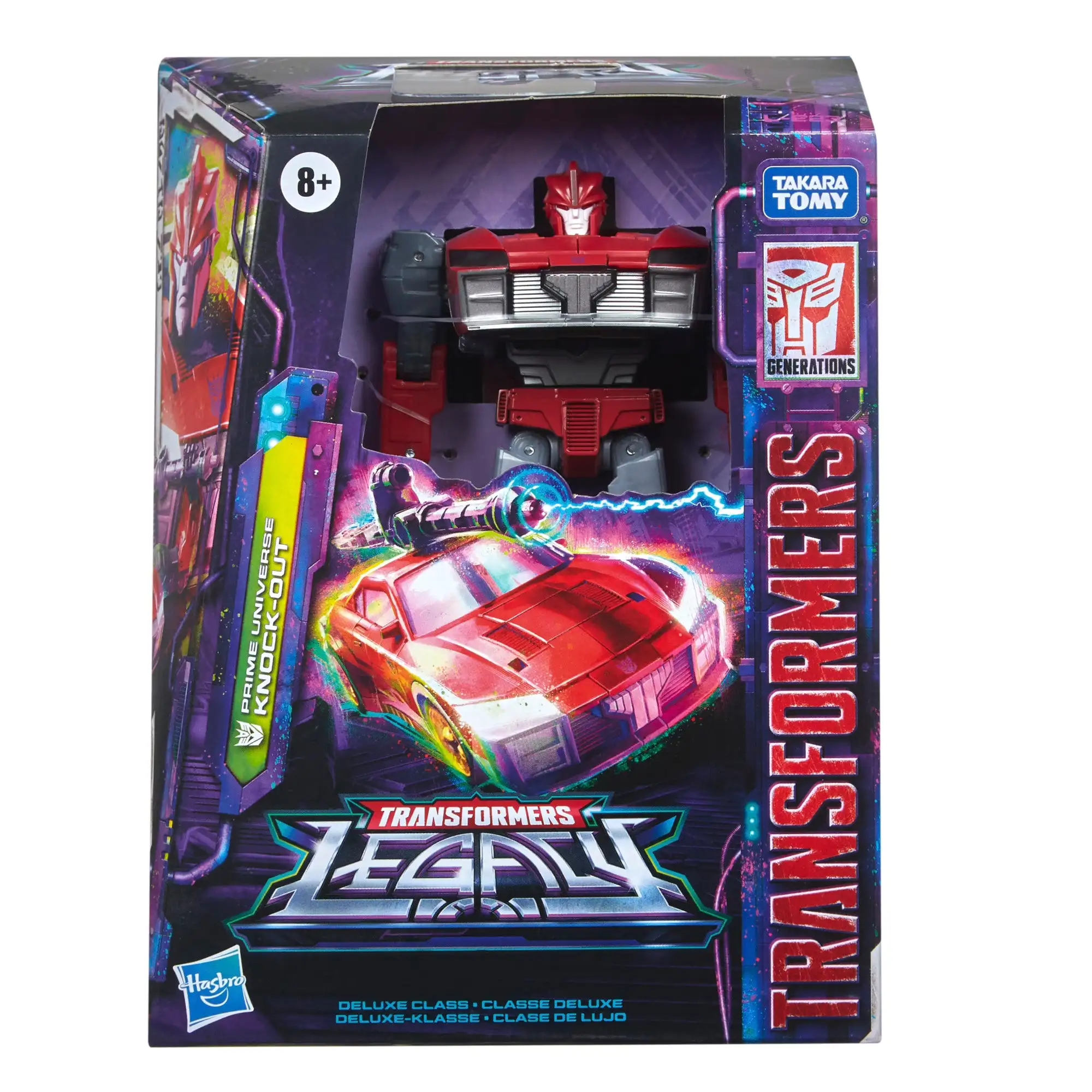 

Hasbro Transformers Generations Legacy Deluxe Prime Universe Knock-Out Toys Gift F3031