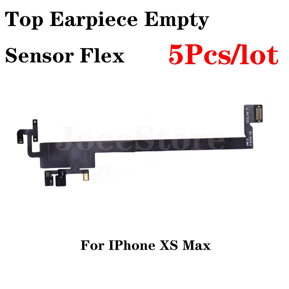JoeeStore 5pcs Earpiece Just Sensor Flex Cable for iPhone X XS XR 11 12 13 Pro Max Proximity Light Not with Speaker Repair Parts enlarge