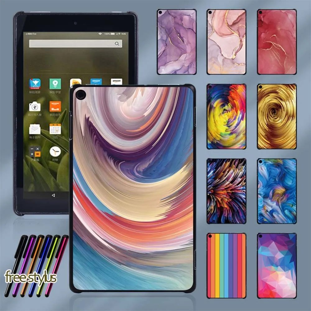 

Case for Amazon Fire HD 10 11th/HD 8 Plus 10th 2020/Fire 7 5th 7th 9th/Fire HD 8/6th 7th 8th/Fire HD 10 Plastic Hard Back Cover