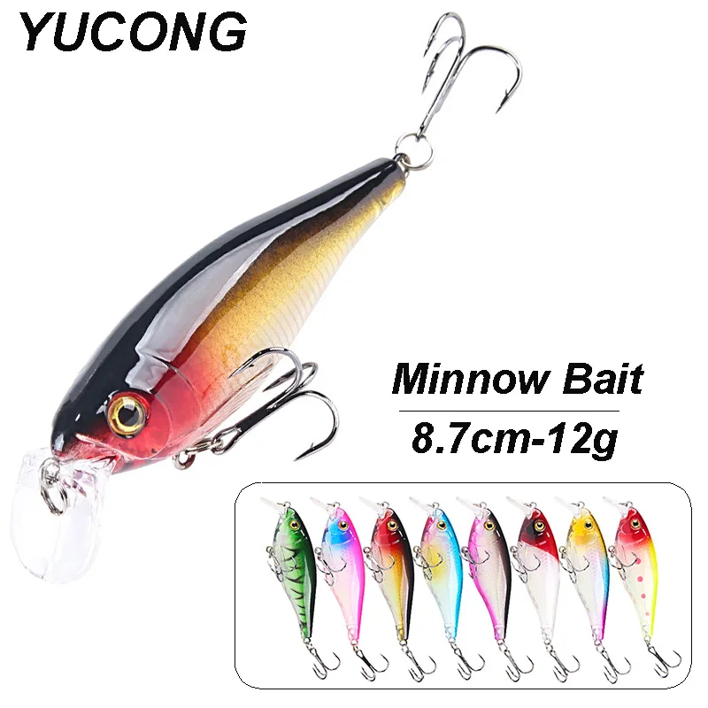 YUCONG 1 Шт. Джеркбейт Гольян Приманка 8