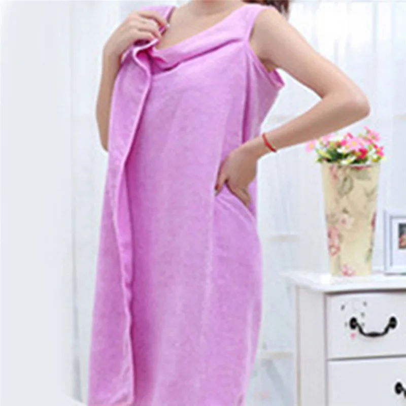 

Largest supplier Women Microfiber Body Towel Wrap Bath Shower SPA Body Robe Towel Wrap