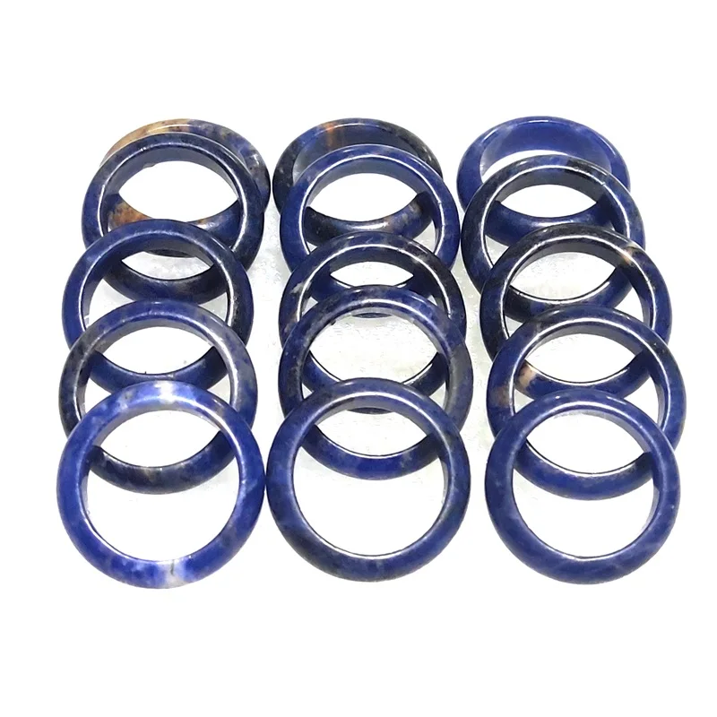 

Кольцо-подвеска унисекс из натурального минерального кальдалита, 20 шт., 6 мм