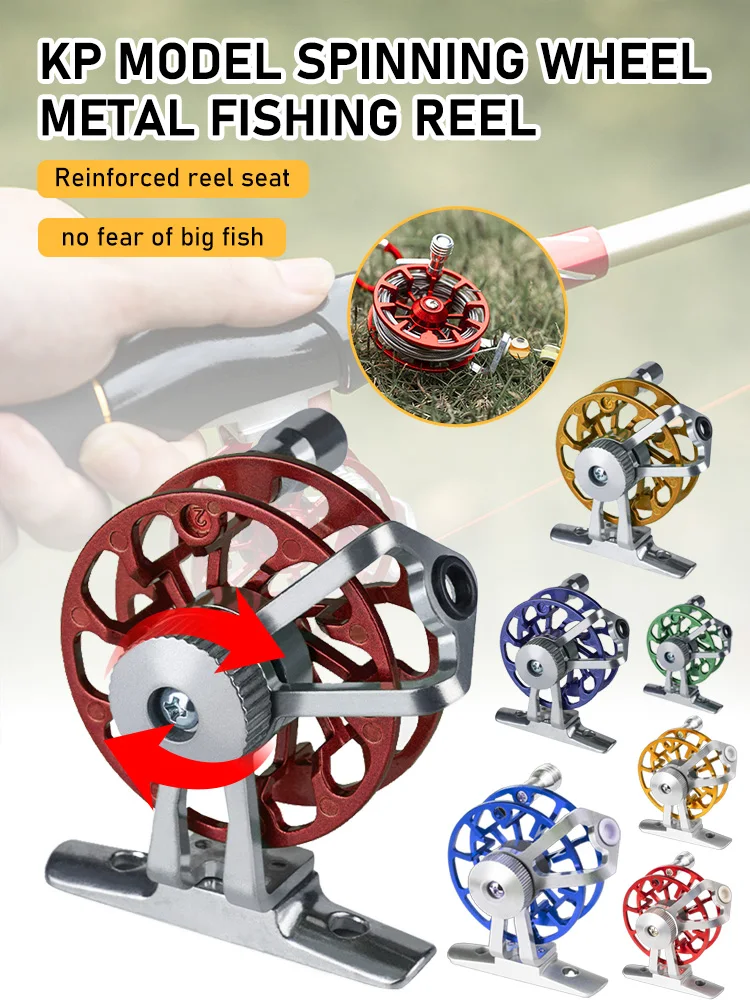 

Mini Metal Fishing Reel Portable Ultralight Fishing Raft Reel Outdoor Fishing Tackle For Outdoor Fishing Tackle Accessories