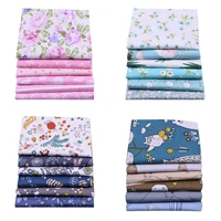 20x25cm cotton fabric 6pcs printed cloth set for patchwork needlework diy sewing dolls crafts material handmade accessories