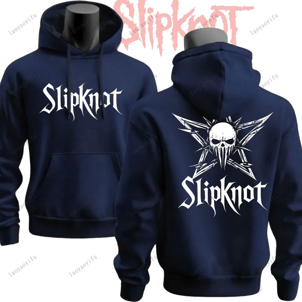 Новинка 2025, ретро, повседневный стиль, S-Slipknot, рок-группа, женские и мужские толстовки с капюшоном, повседневная одежда, теплая уличная одежда, пуловеры (art.: 3920d3fe48083) - 3920d3fe48083