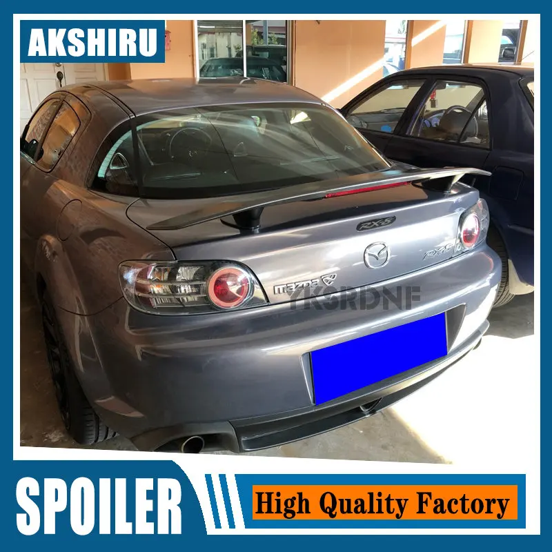 

Для Mazda RX8 Mspeed Jdm Gt 04-10 задний спойлер для багажника модификация спортивного крыла автомобиля 2004-2011