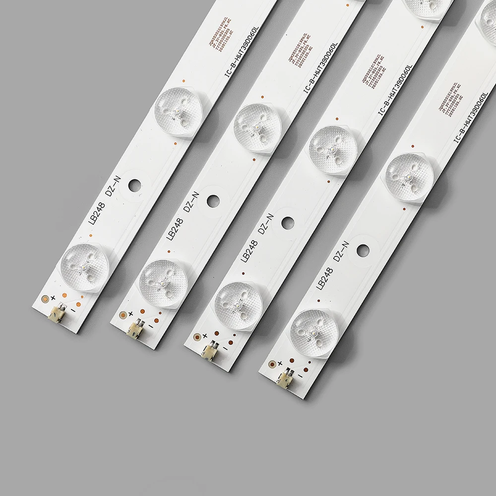 100% New 8PCS LED Backlight Strip Bar 7+7 Lamp For 180-W00-390000H IC-B-HWT39D060L IC-B-HWT39D060R V390HJ1-P02 T390HVN01.0