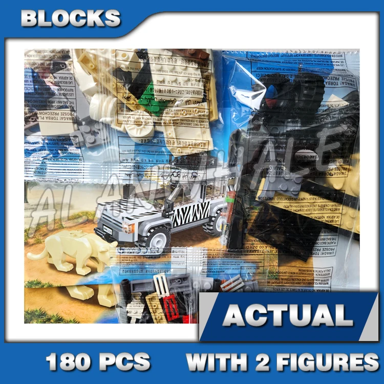 

180 шт., Детский конструктор «городские транспортные средства»