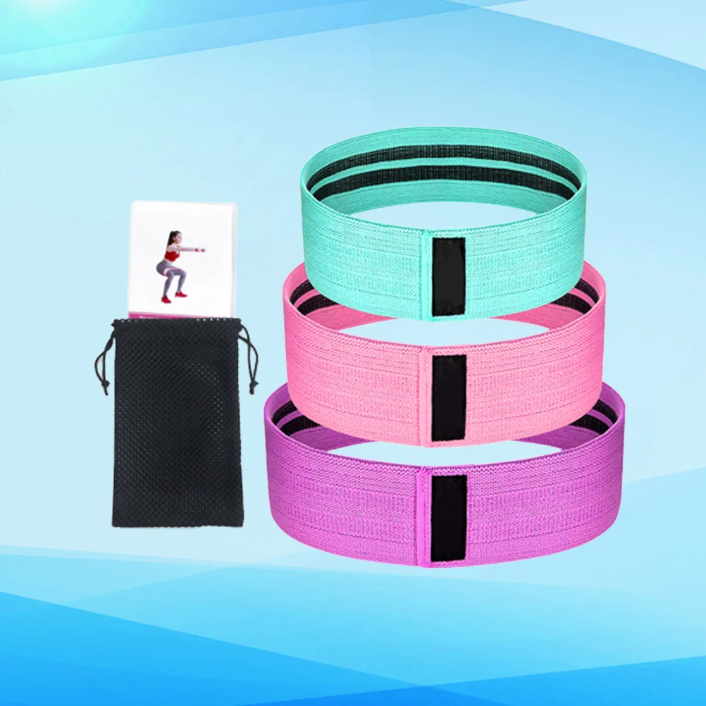 

Ladies Suits Resistance Hip Band Fitness Exercise Bands Elastic Ring Tension Man