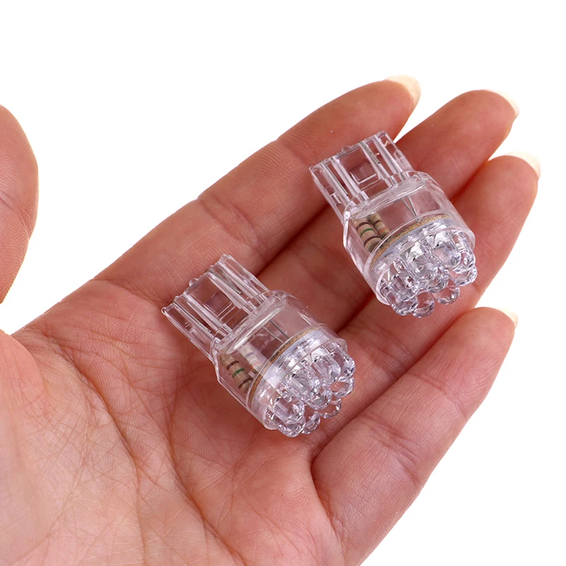 

2Pcs T20 7443 7440 9LED Car Brake Light Bulb Auto Stop Turn Signal Light Lamp