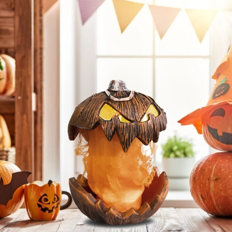 

Spooky Lift Halloween Pumpkin with Sound Effect for Halloween Garden Parties