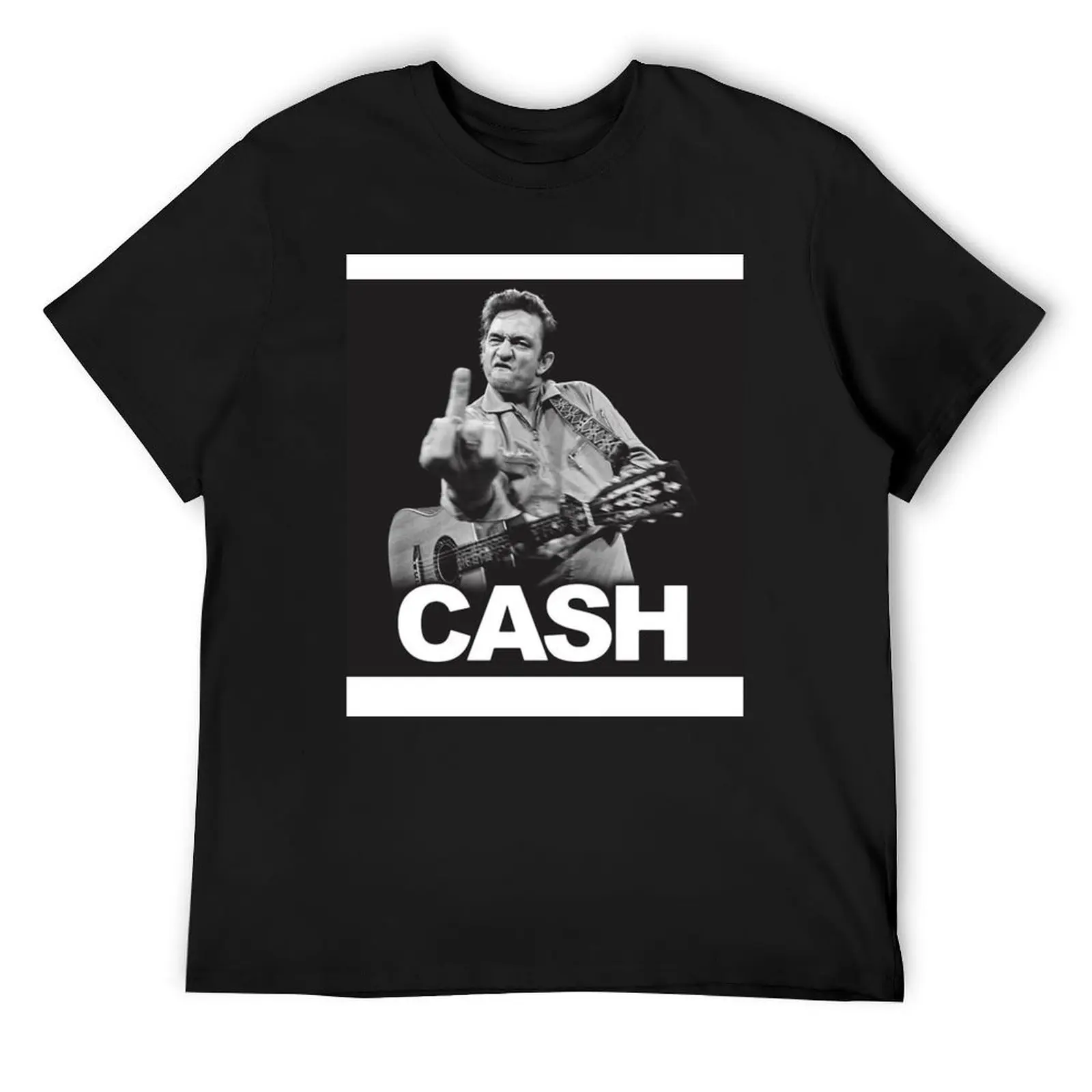 Футболка Johny Cash Johnny на средний палец
