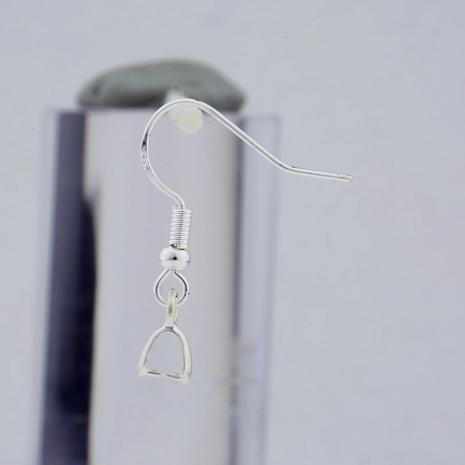 Серьги-гвоздики с зажимами серебристые/золотистые/медные зажимы для ювелирных