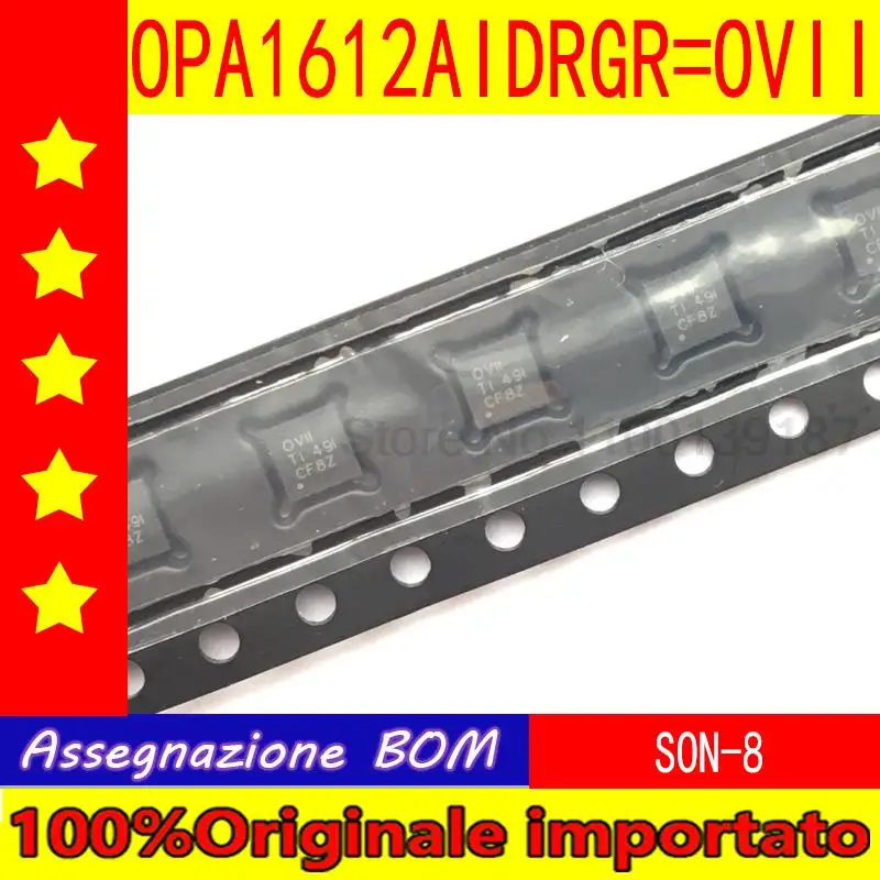 

10 шт./лот OPA1612AIDRGR OVII OPA1622IDRCR O1622 01622 SON-8 звуковой операционный усилитель