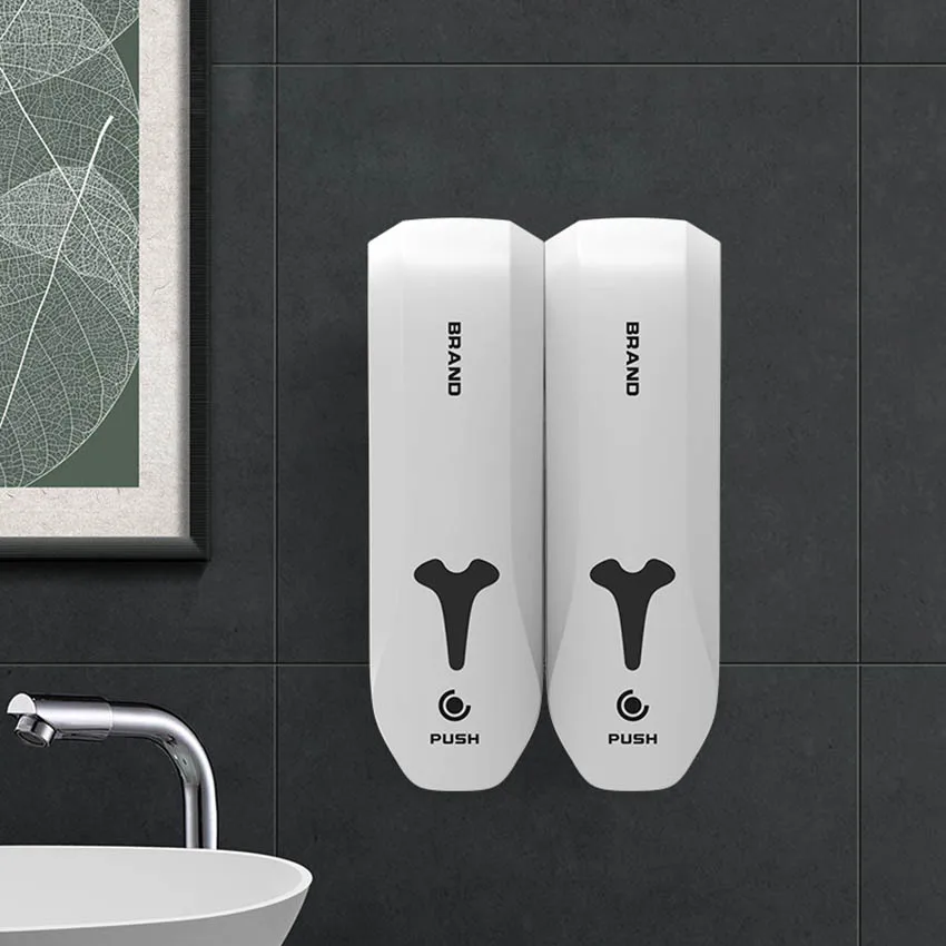 

Punch-free Soap Dispenser Hand Sanitizer Kitchen Wall-mounted Press Bottle Detergent Hotel Manual Press Shampoo Shower Gel Box