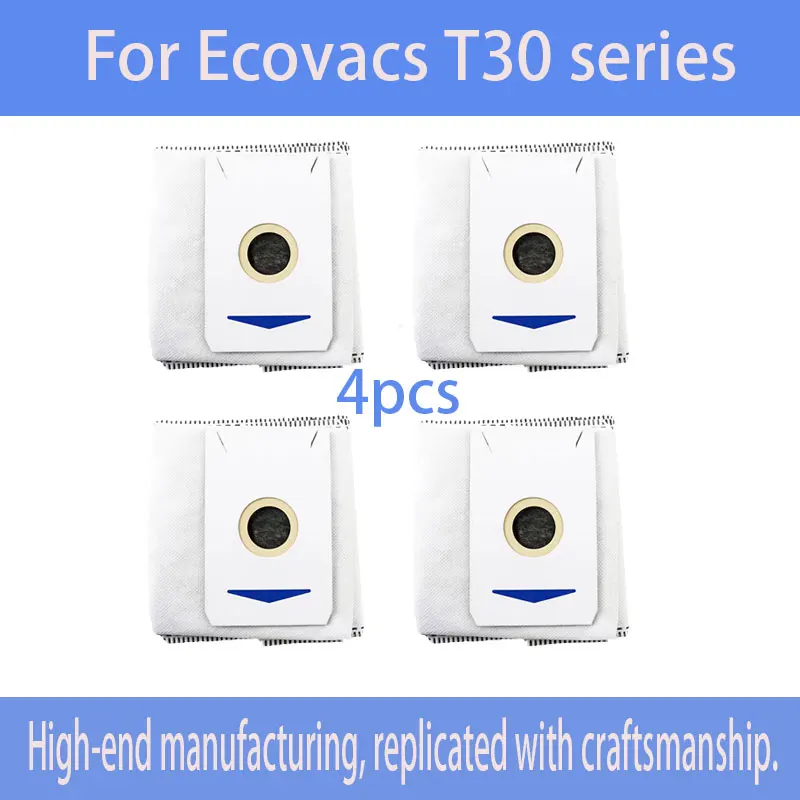 

Для Ecovacs DEEBOT T30 Omni/T30 Pro Omni YEEDI M12 ULTRA PLUS/M12 Pro+ робот-пылесос, основные боковые щетки, мешки для пыли и фильтрующие сетки