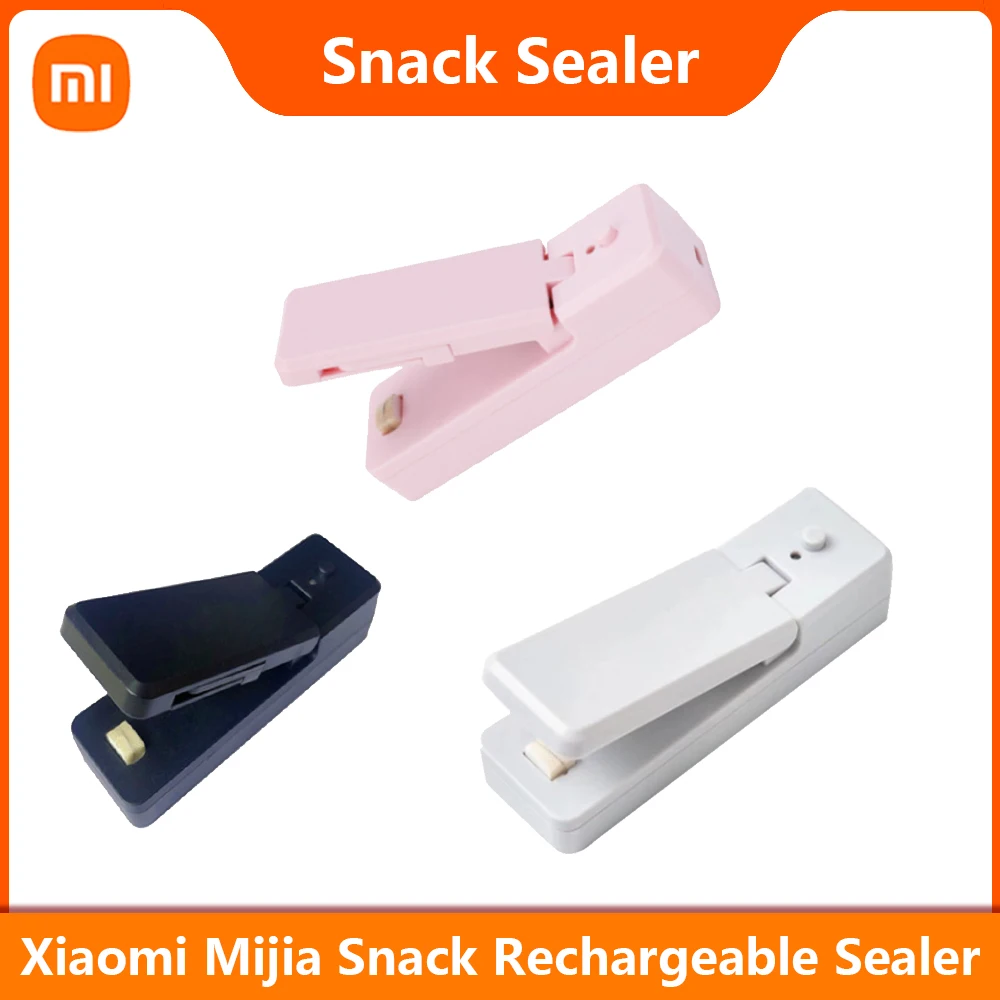 

Xiaomi Mijia 2 In 1 Mini Vacuum Sealer Machine Portable Food Snack Sealing Packaging Machine Kitchen Bag Heat Sealer Appliances