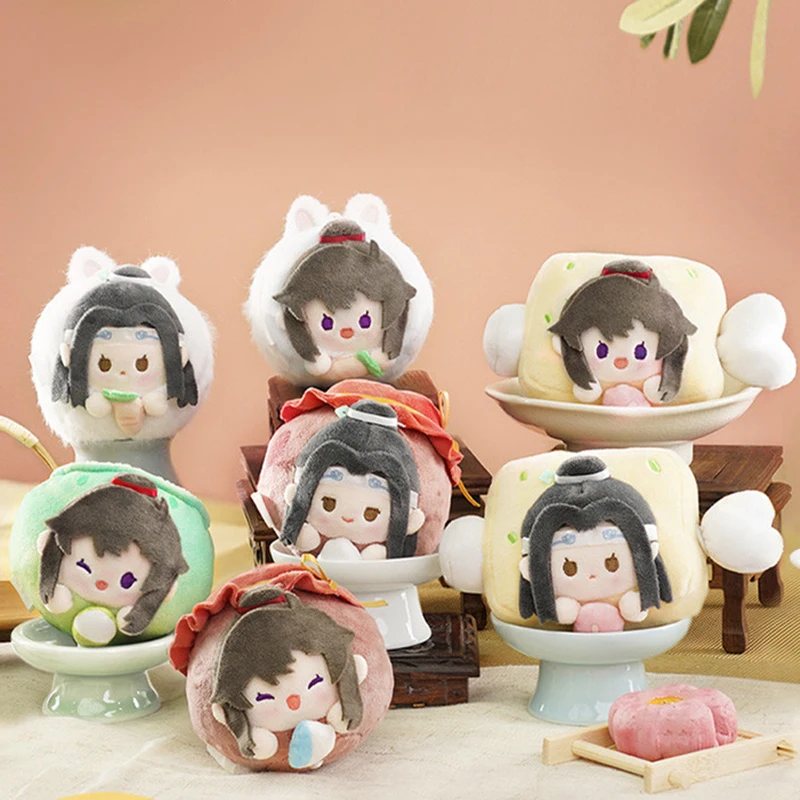 Официальный Оригинальный аниме Mo dao zu shi Lan Zhan Wei wuxian мягкая игрушка в виде плюшевых