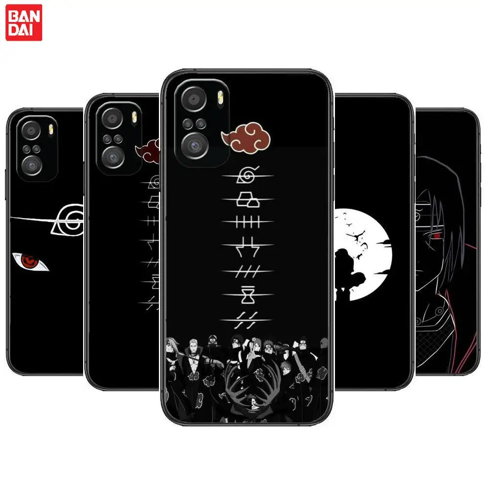 

Hot selling naruto logo For Xiaomi Redmi Note 10S 10 9T 9S 9 8T 8 7S 7 6 5A 5 Pro Max Soft Black Phone Case