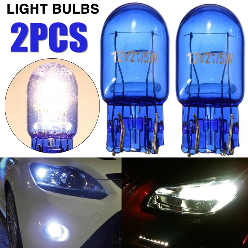 

Автомобильные галогенные белые указатели поворота T20 7443 W21/5W, 2 шт.