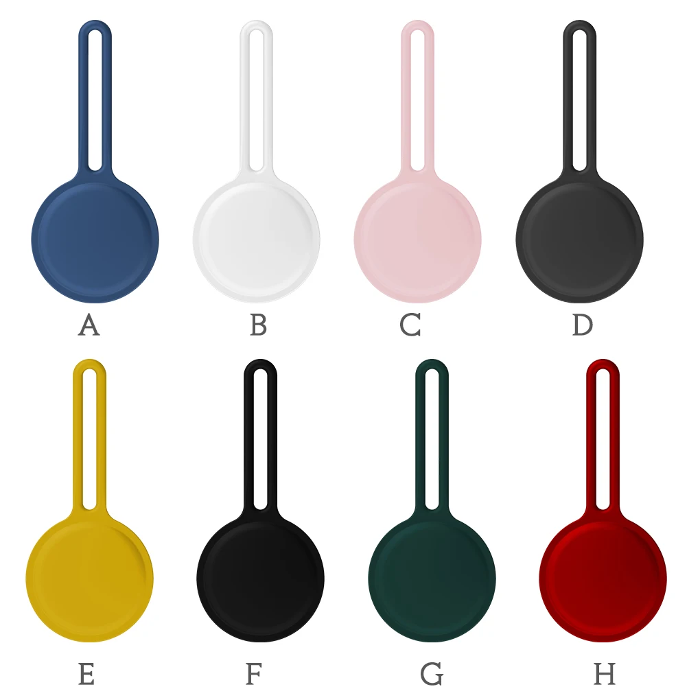 Силиконовый чехол для брелока защита от потери царапин iOS AirTag красный