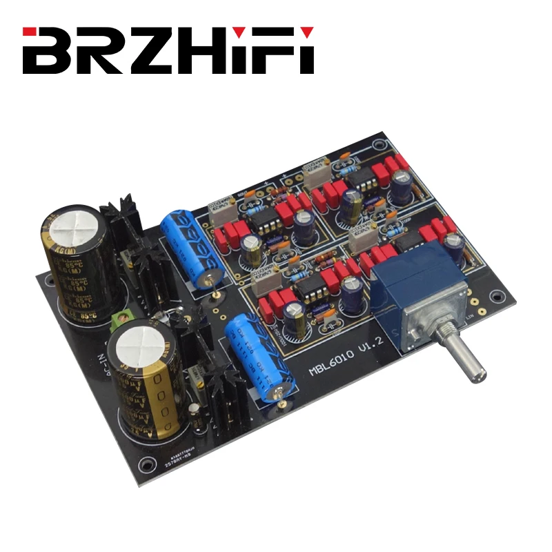 BRZHIFI เสียง Clone MBL6010D วงจร Preamplifier Preamp สำหรับ Audiophile DIY