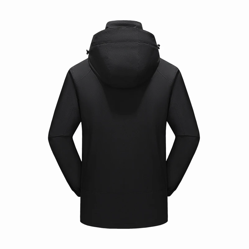 Куртка мужская со съемной крышкой ветрозащитная Водонепроницаемая зарядная