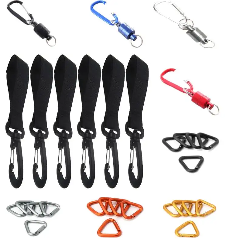 Новинка 2022 6 × Каяка морские лодочные весла зажимы держатель удочки застежка для