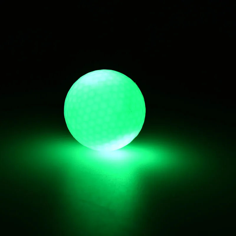 

Day And Night Golfing Practicing Small Light Up Flashing Glowing LED Electronic Golf Ball