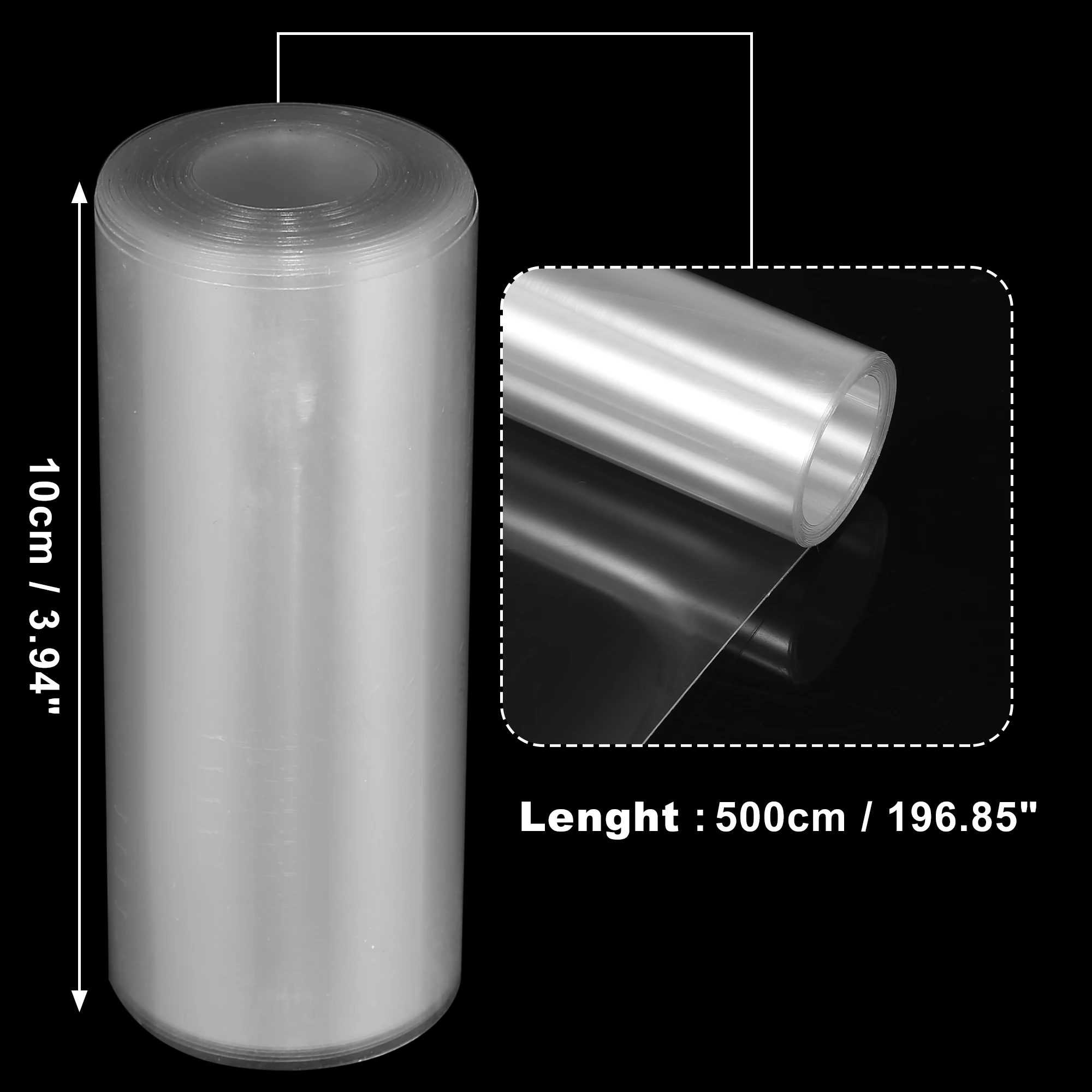 

X Autohaux прозрачная виниловая пленка для автомобильной краски, защитная пленка, наклейка, устойчивая к царапинам самоклеящаяся наклейка 10-50 см x 100 см