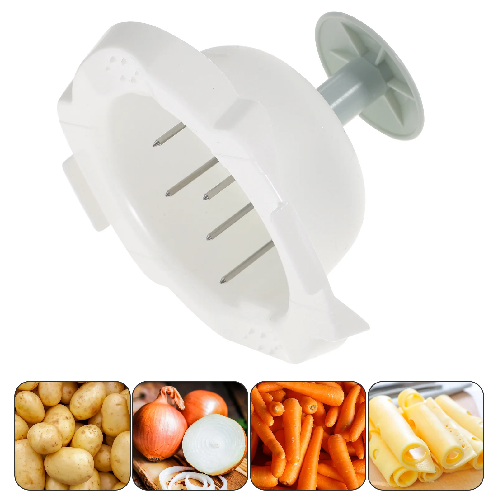 

Handle Grater Food Holder Plastic Guards Fruit Vegetable Slicing Slicer Finger Protector Cortadora Papas