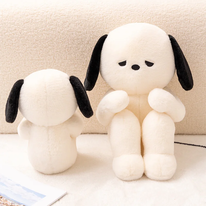

Cute Kawaii Funny Stuffed Emotion Sad Expression Puppy Dog Plush Toy