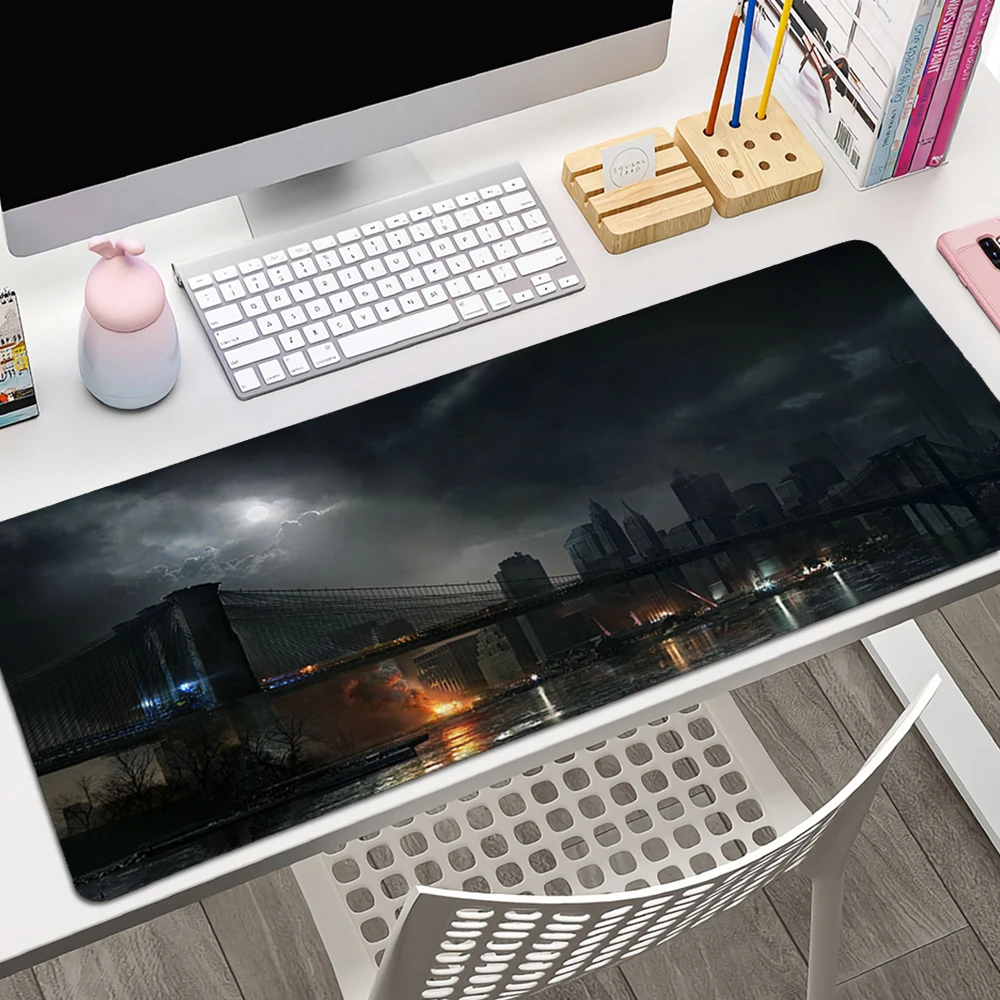 

Пользовательский игровой коврик для мыши «сделай сам» LockEdge, разделение, большая клавиатура, Настольный коврик, игровые компьютерные аксесс...