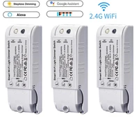 aubess diy wifi switch smart wireless remote switch light universal breaker switch module voice control with alexa google home