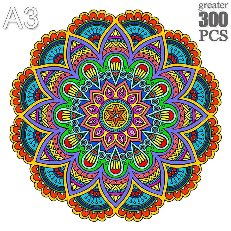 

Пазл деревянный в виде слона для взрослых и детей, 300 шт.