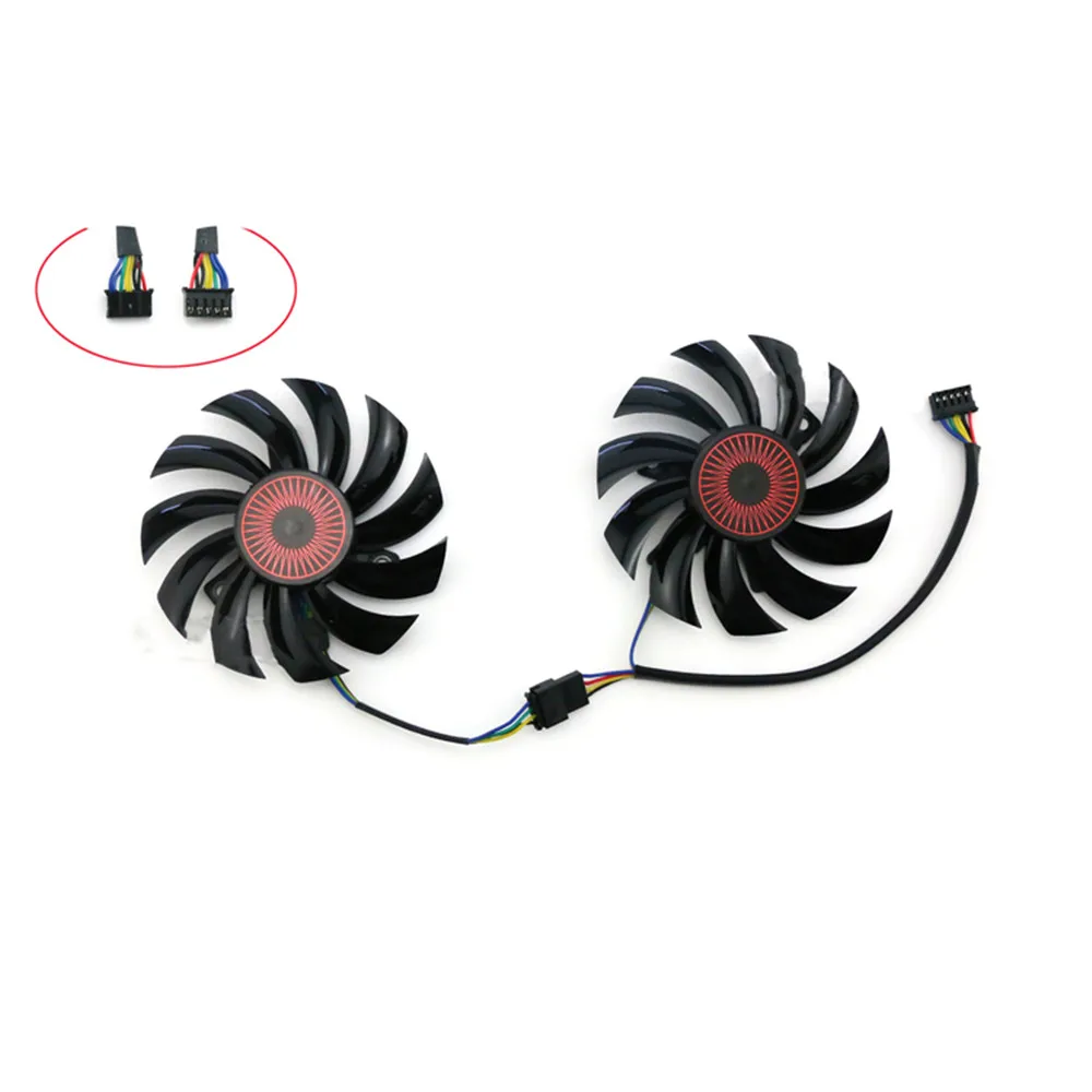 

Replacement FD7010H12S Graphics Card Cooling Fan 4PIN/5PIN Video Card Cooler Fan for ASUS GTX1060 950 660 750ti 760 770 RX560