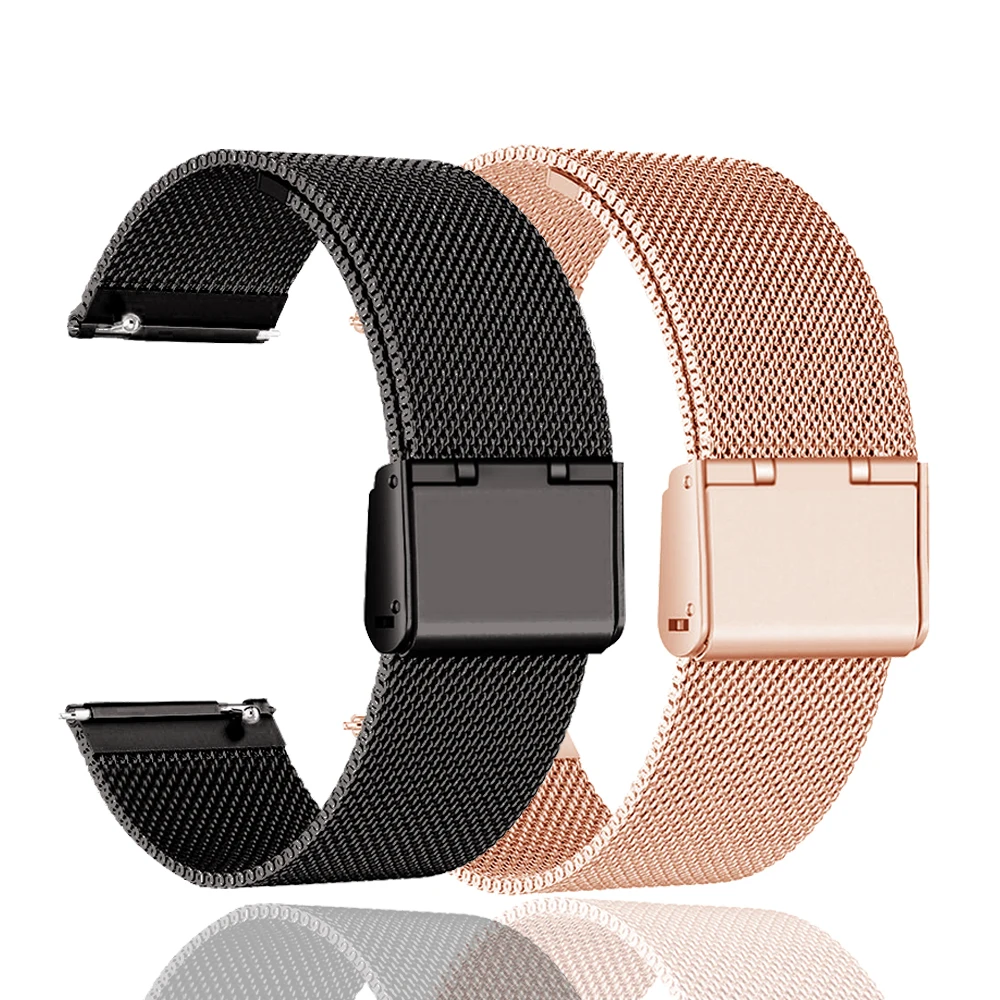 

Металлический ремешок для часов Ticwatch E2 S2 E3 Gth GTX 2 E Pro3 4G, браслет для смарт-часов Ticwatch Pro 3 Ultra GPS, 20 мм 22 мм