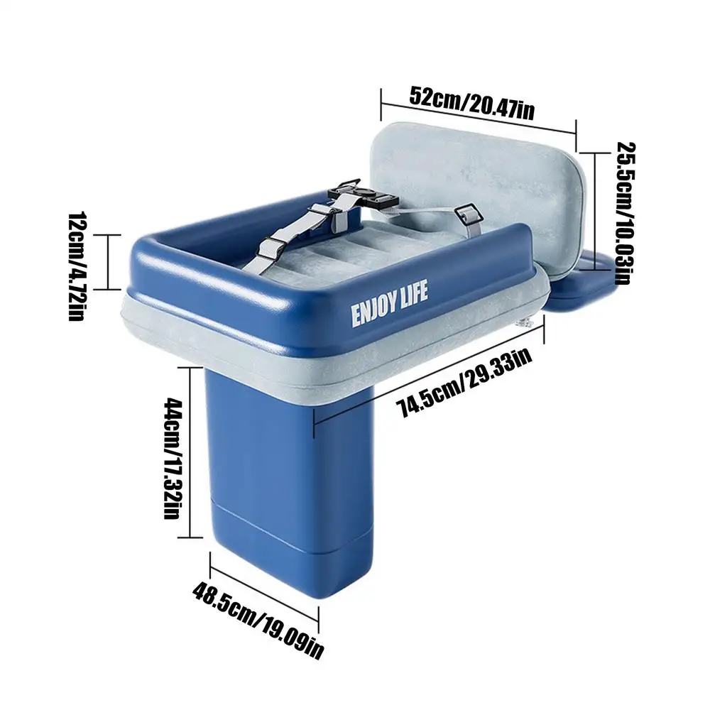 

Портативный Надувной Матрас Для Детей – Кровать Для Путешествий В Самолете, Автомобиле