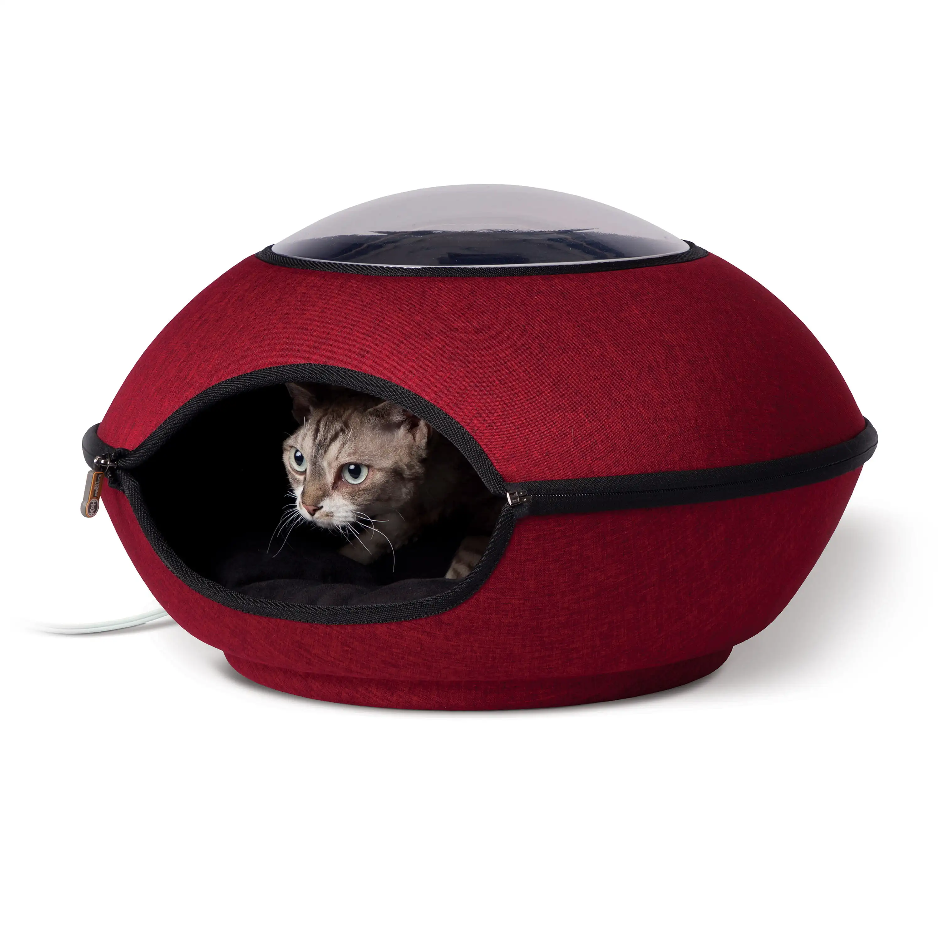 

HMTX Thermo-Lookout Cat Pod Red 21" x 21" x 7.5"