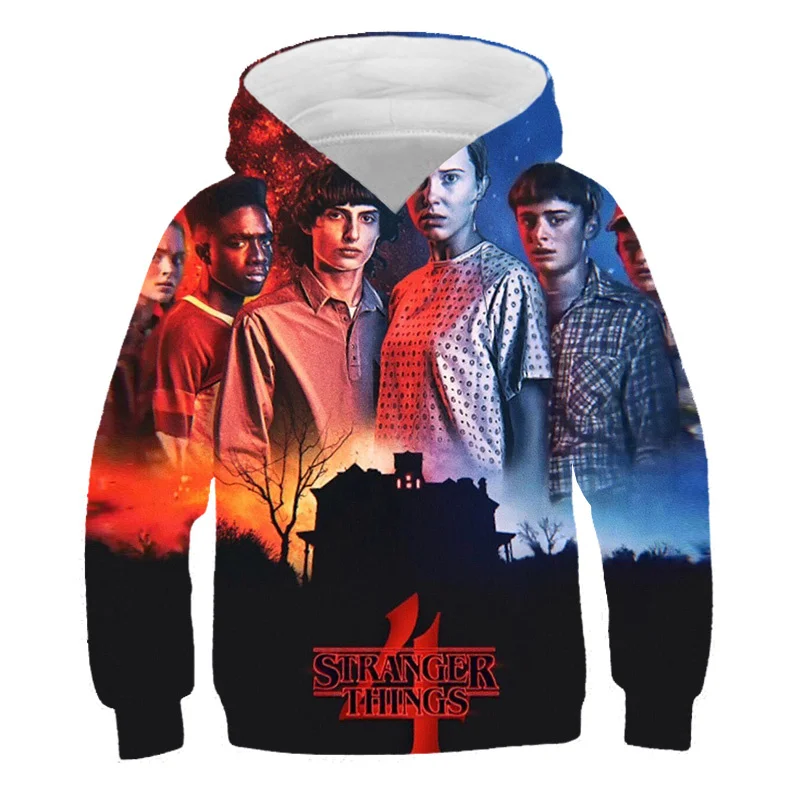 

Толстовка с капюшоном для мальчиков и девочек 3-14 лет