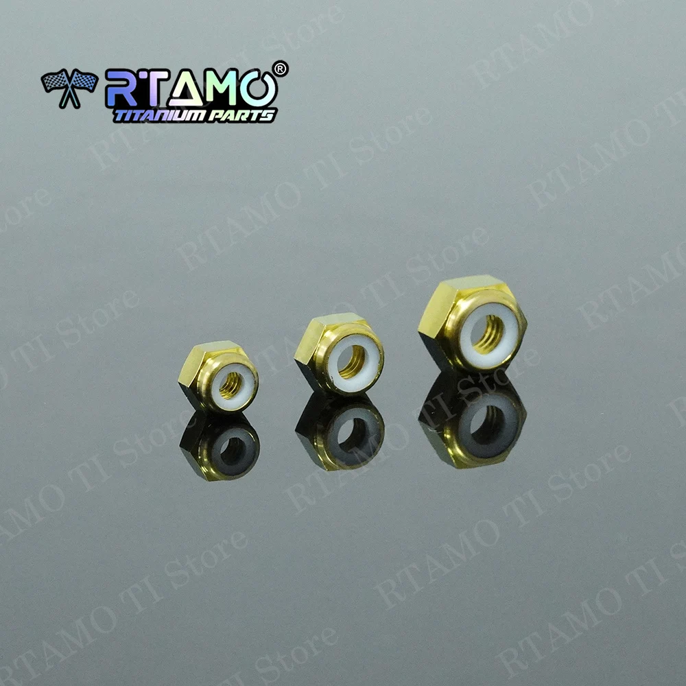 

Стопорные гайки RTAMO M4 M5 M6 титановые