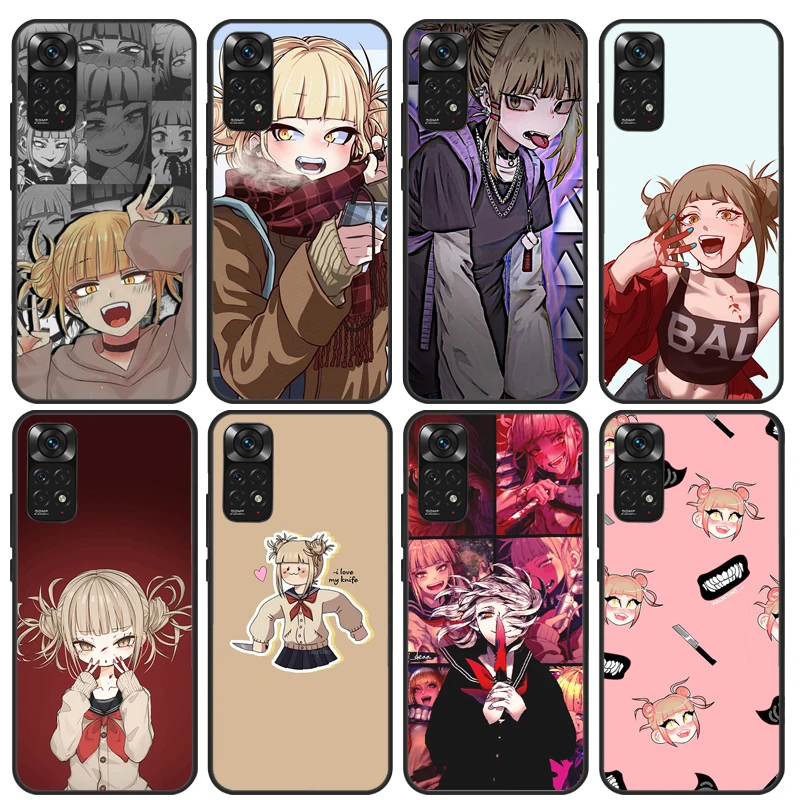 Чехол с аниме Himiko Toga Waifu для Xiaomi Redmi Note 10 11 Pro, чехол для Redmi Note 12 8 9 Pro 11S 10S 9S 9A 9C 10C