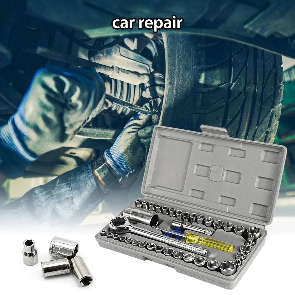 

Pack of 40 Car Tool Mechanic Repair Wrench Ratchet