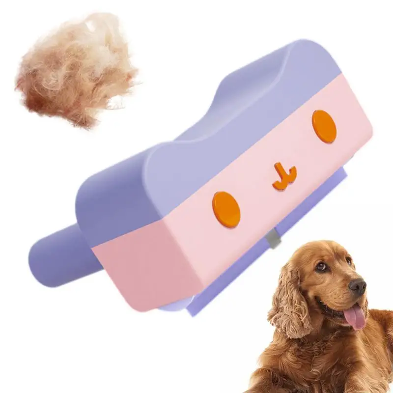 S For Clothes Cat Hair Remover With Self-cleaning System Cat Brushes For Indoor Cats Brush For Long Or Short Haired