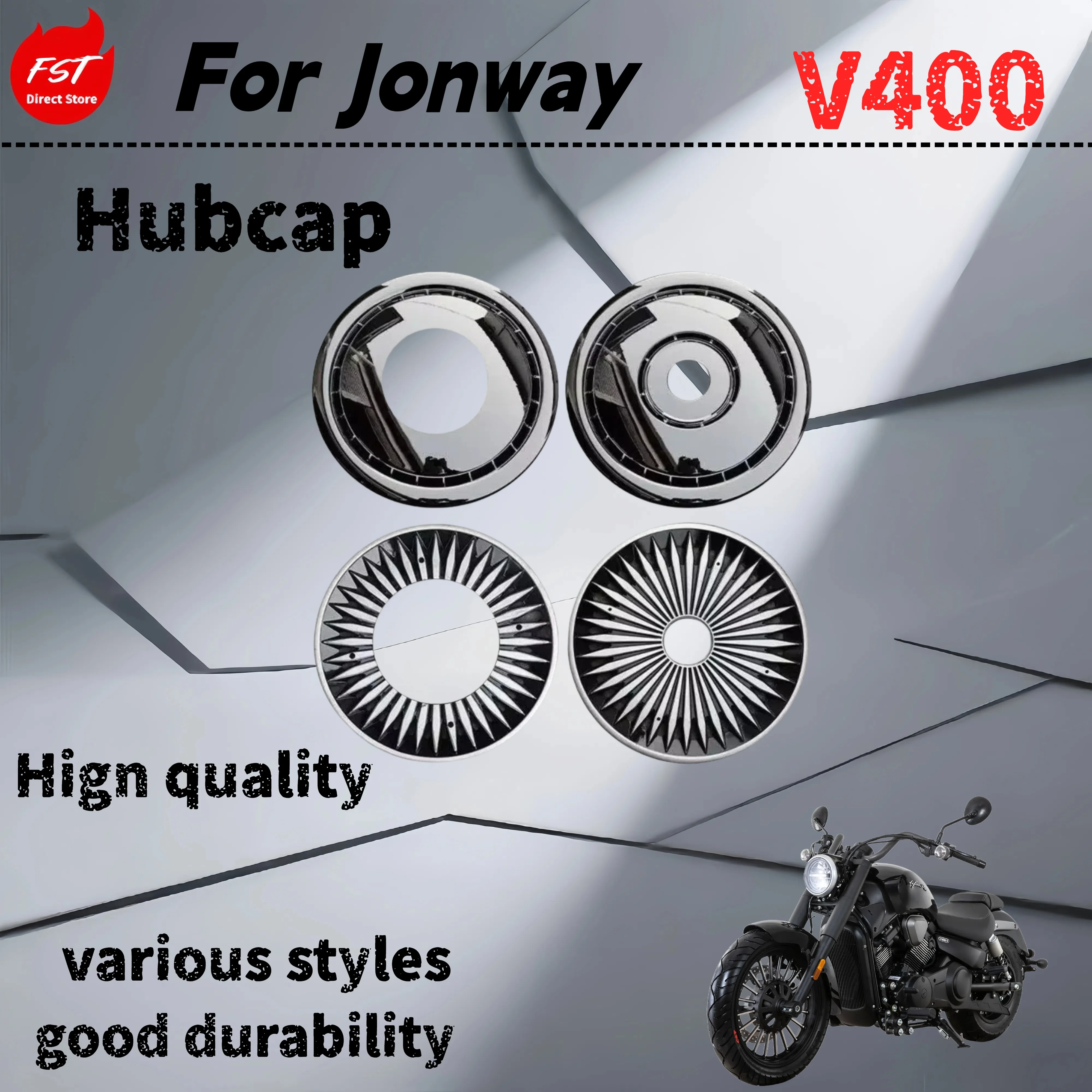 Фото Для Jonway V400 модифицированная крышка ступицы колеса, защитная крышка для шин, крышка ступицы колеса, модифицированные аксессуары №1