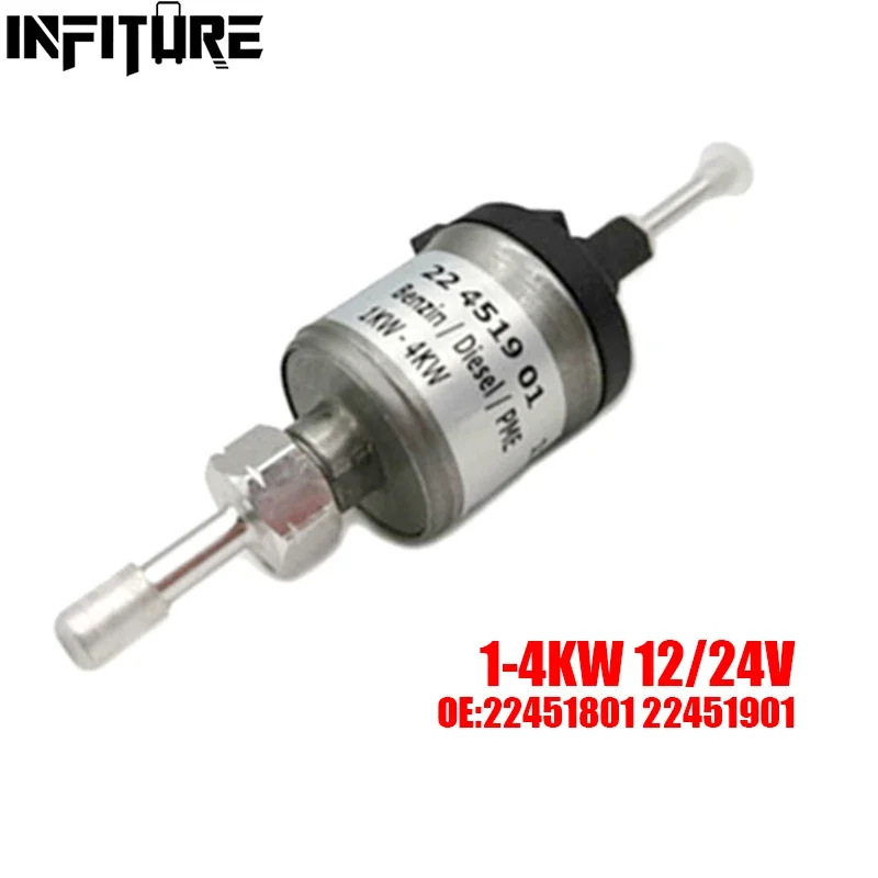 

12 В 24 В 1-4 кВт автомобильный дизельный обогреватель насос для дозирования масла и топлива 22 мл 22451901 | 22451801 Для Eberspacher Airtronic D2 D4 D4S