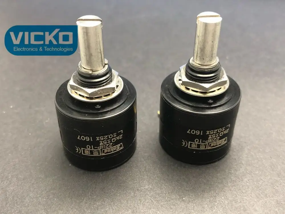 [ВК] Япония сакаe 22HP-10 5K 10K прецизионный многооборотный потенциометр 2W
