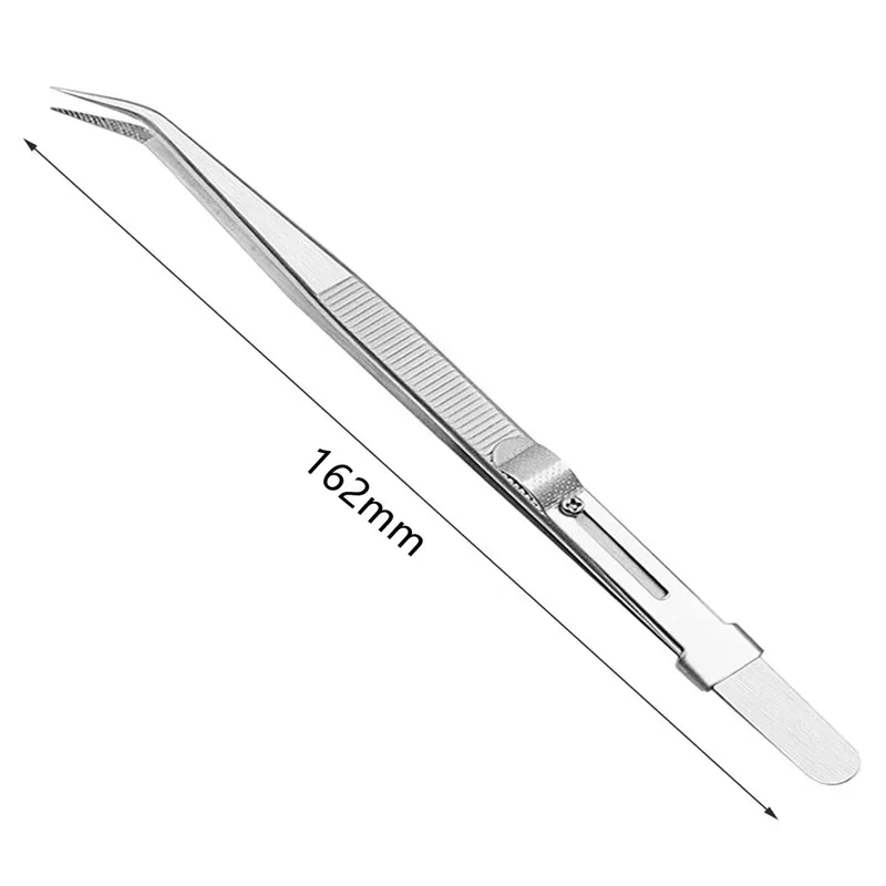 

Пинцет с замком из нержавеющей стали, антистатический прецизионный пинцет для пайки компонентов электроники, ремонт часов, сборная модель