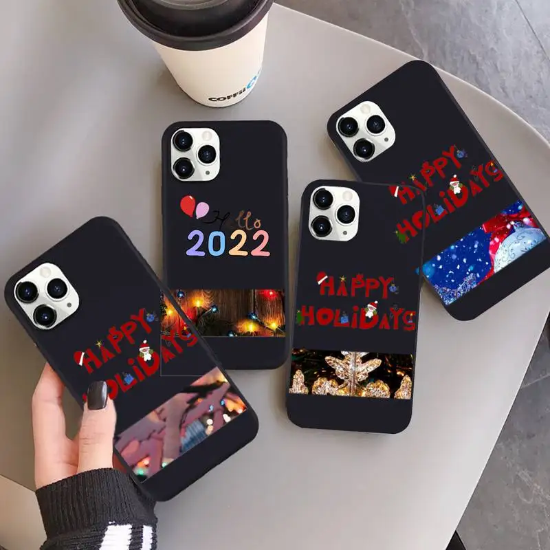 

Stylish and warm Christmas Phone Case for iPhone 13 12 11 mini pro XS MAX 8 7 6 6S Plus X SE 2020 XR